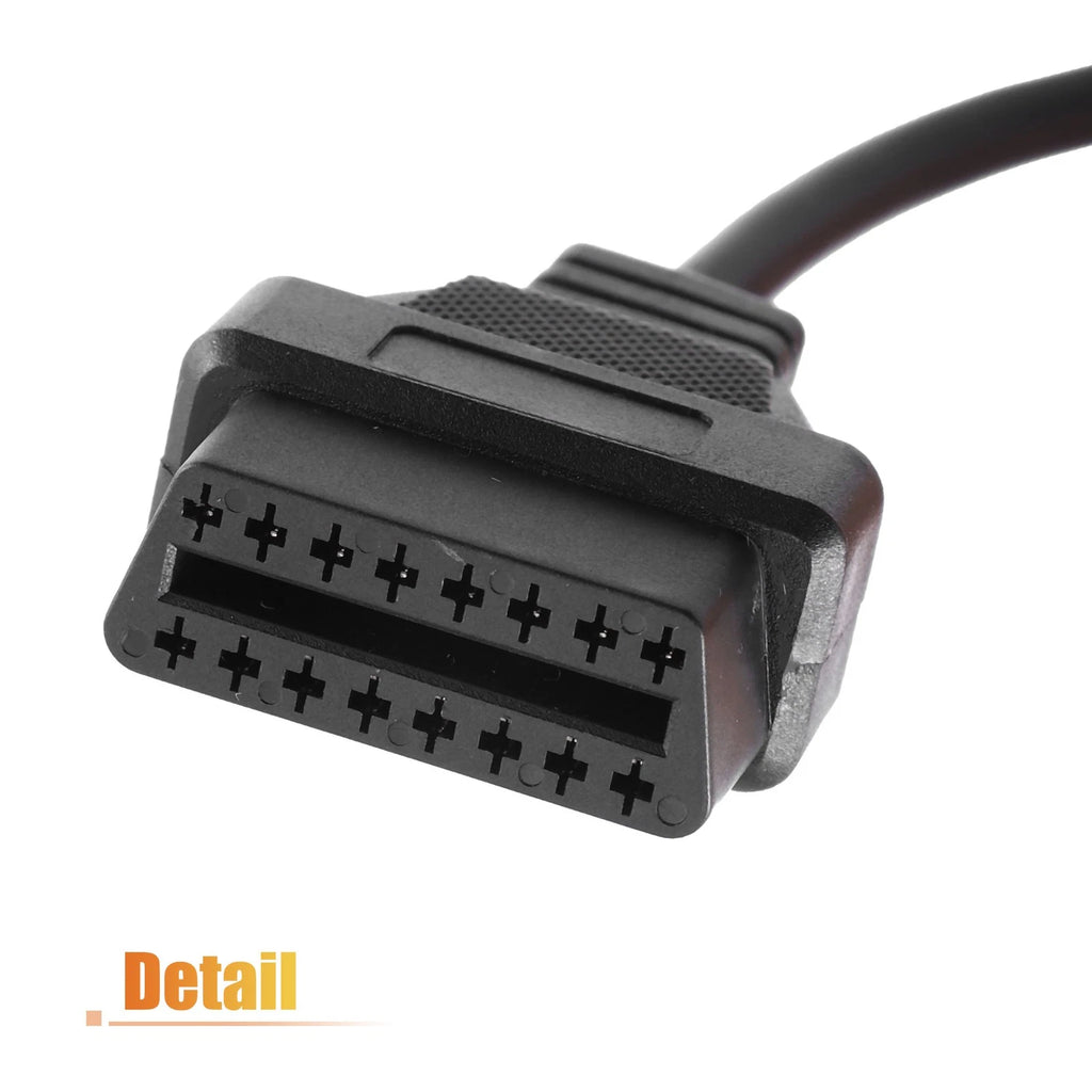 OBD1 22-Pin to OBD2 16-Pin Adapter Cable for Toyota (1996–2000) 718844722964