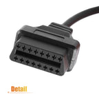 OBD1 22-Pin to OBD2 16-Pin Adapter Cable for Toyota (1996–2000) 718844722964