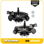 2X Front Steering Knuckle Wheel Bearing Hub for Honda Pilot (2003–2004)
