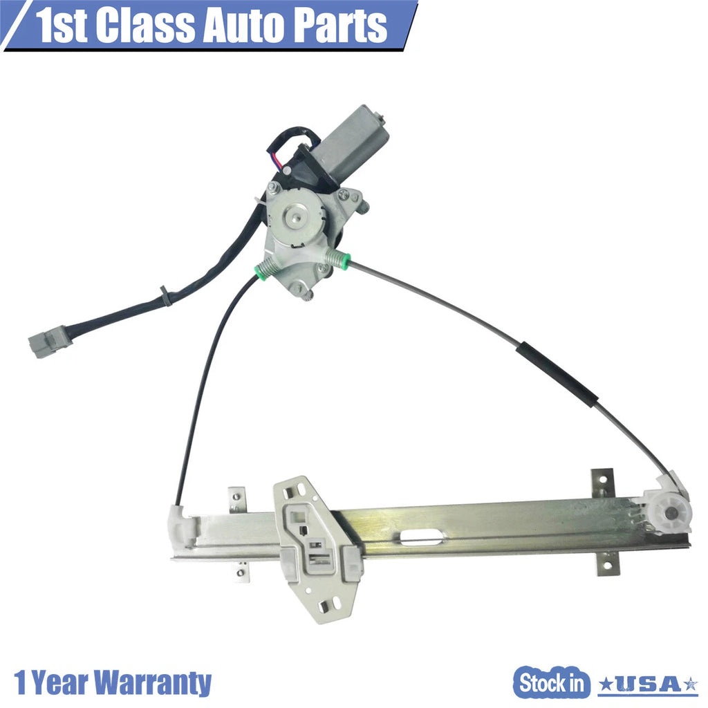 Front Left Power Window Regulator with Motor for Honda Civic (2001–2005)