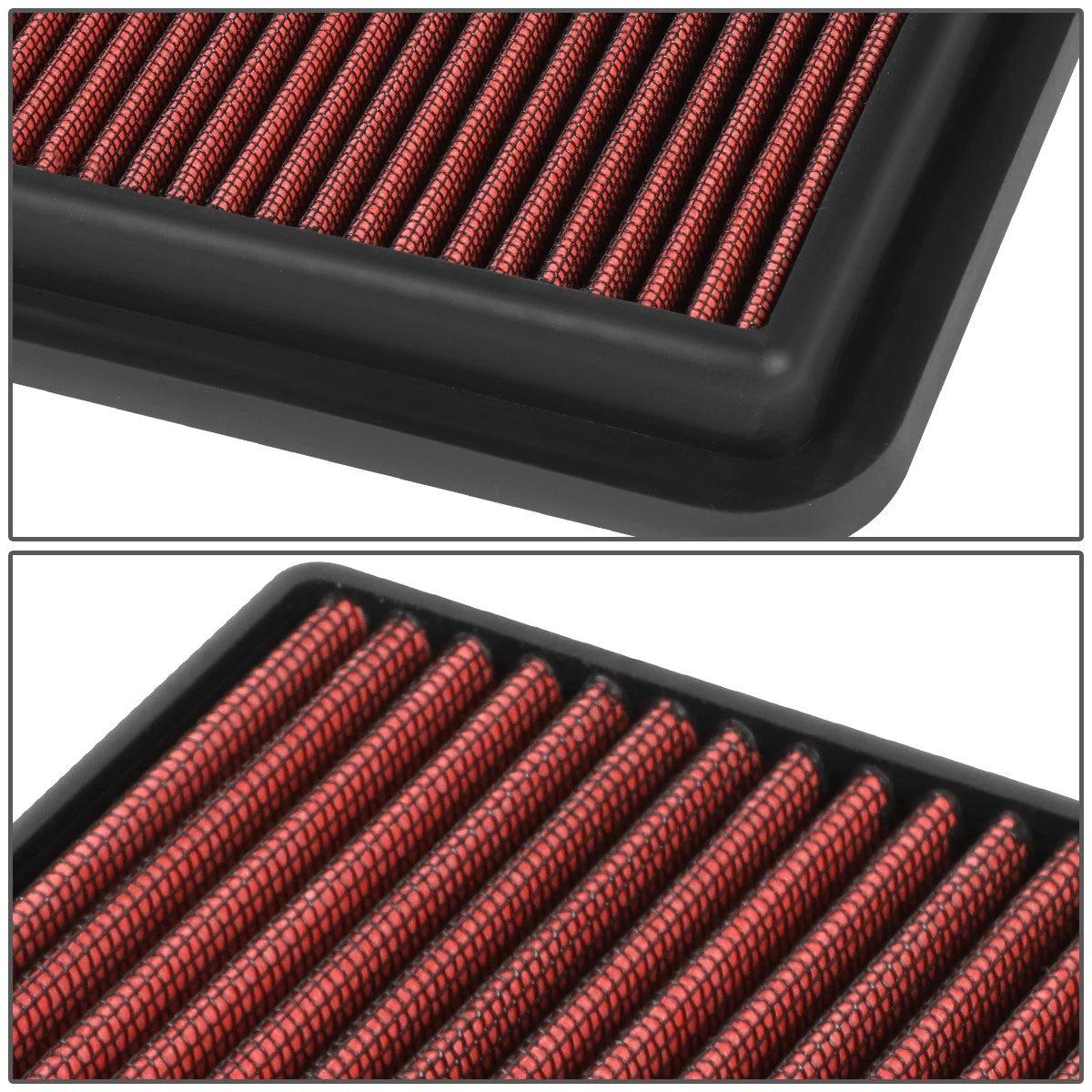 High Flow Drop In Air Filter for Scion iA Yaris (2016–2020) - Red