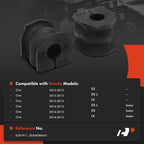 2X Rear Sway Bar Bushings for Honda Civic (2013–2015)