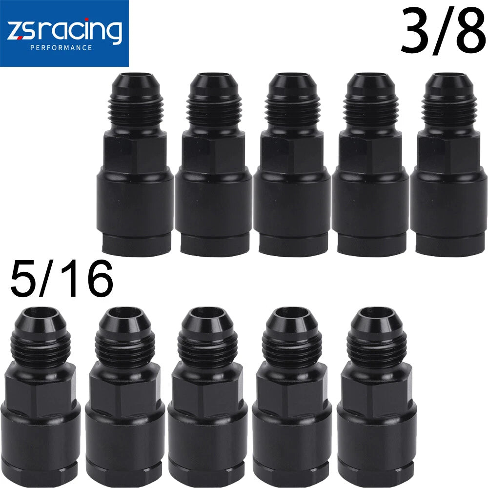 10Pcs EFI Fuel Line Adapter 6AN Male for Quick Connect