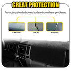 Dash Cover Mat for Toyota 4Runner (2003–2009) Black