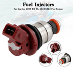 Set of 4 Fuel Injectors for Seadoo GTX/RX/LRV/XP/3D (2000–2007) 275500460