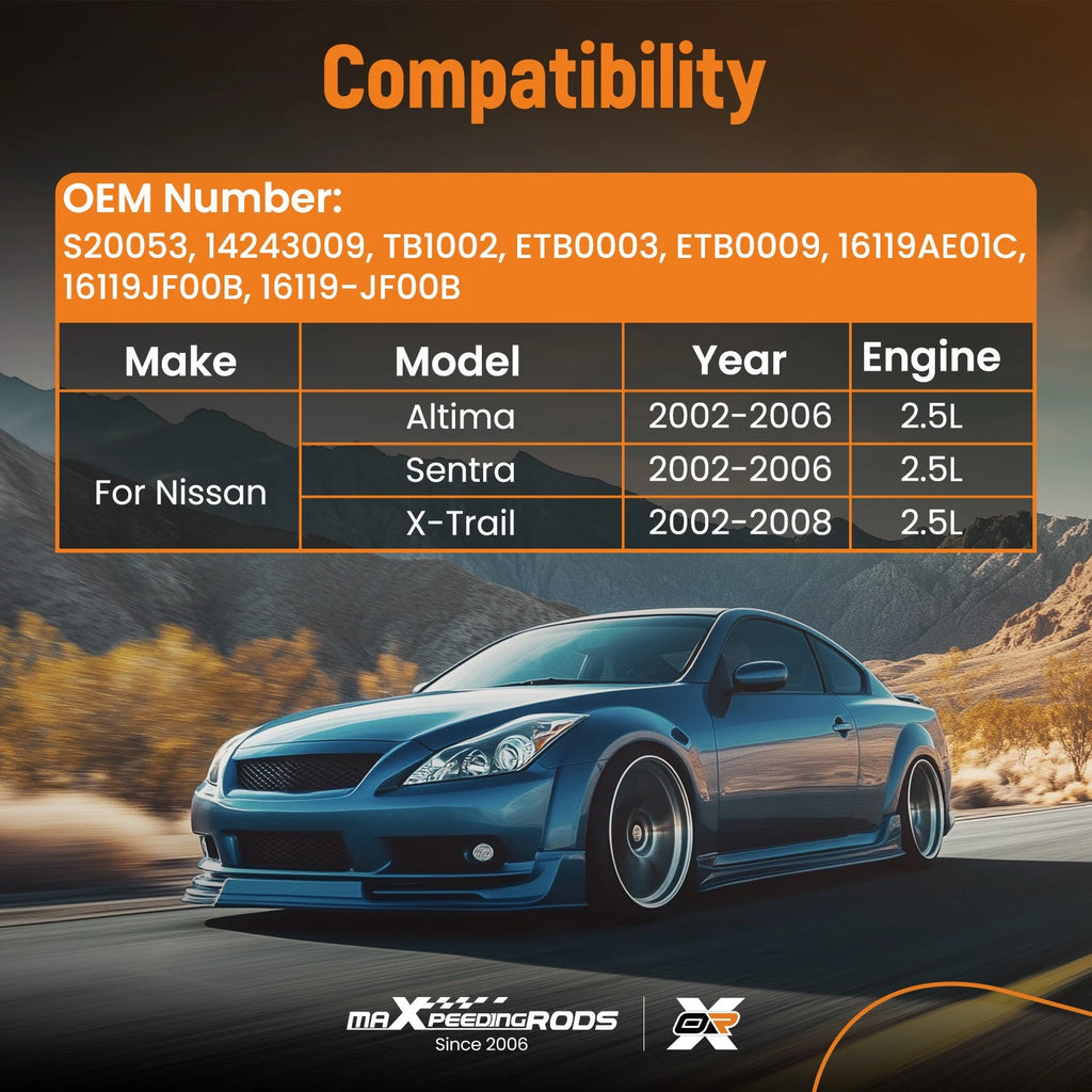 Throttle Body for Nissan X-Trail 2.5L (2002–2008)