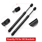 2X Front Hood Gas Spring Lift Support Struts for Ford F-150 (1995-2003)