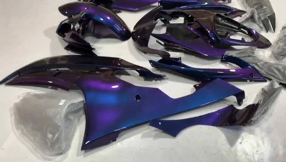 Fairings Kit for Yamaha YZF R6 (2008–2016) Chameleon Blue Purple ABS