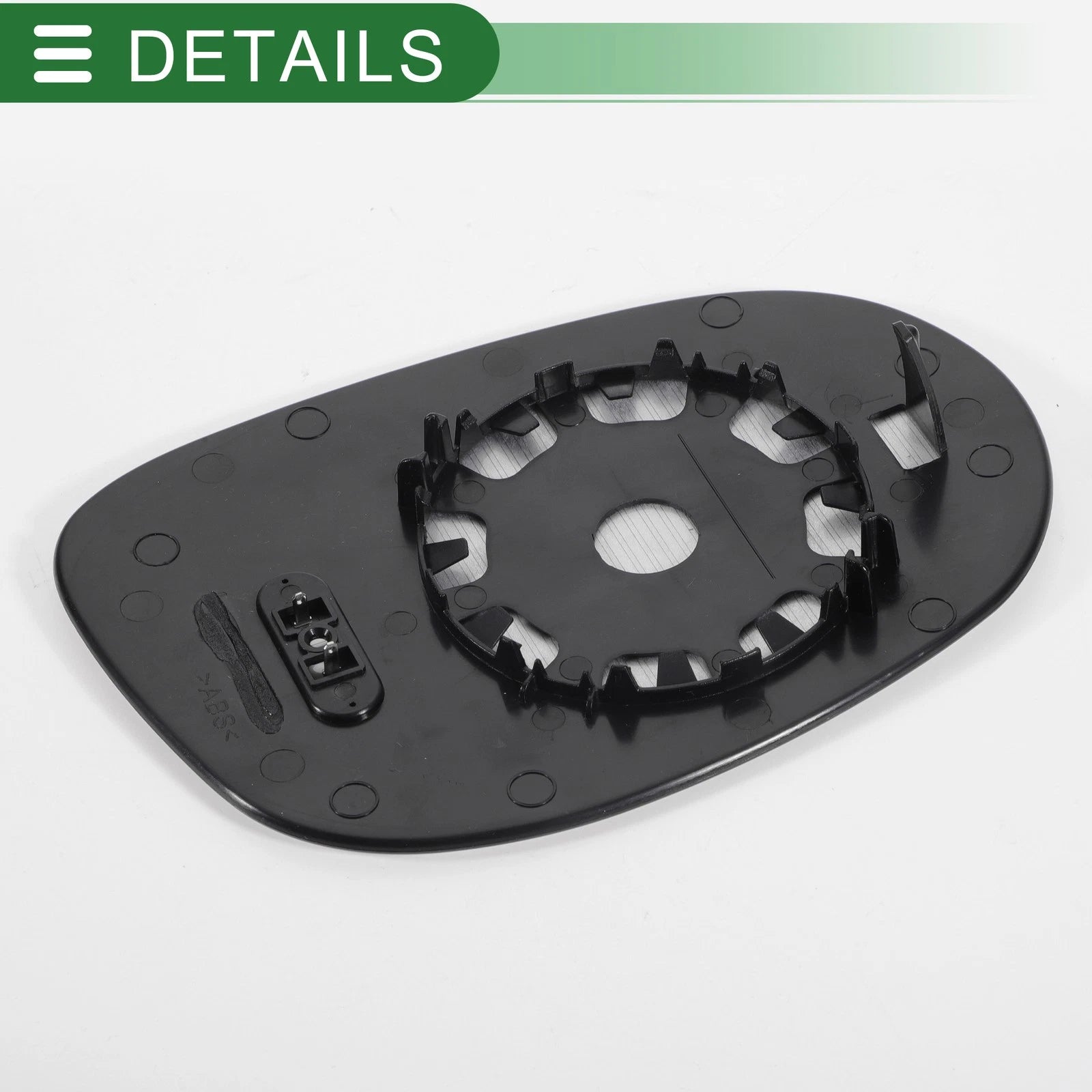 Left Side Heated Convex Mirror Glass for Ford Ka (2008–2017) 639664013028