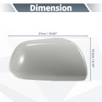 Right Side Mirror Cover Cap for Toyota Highlander (2009–2014) Gray