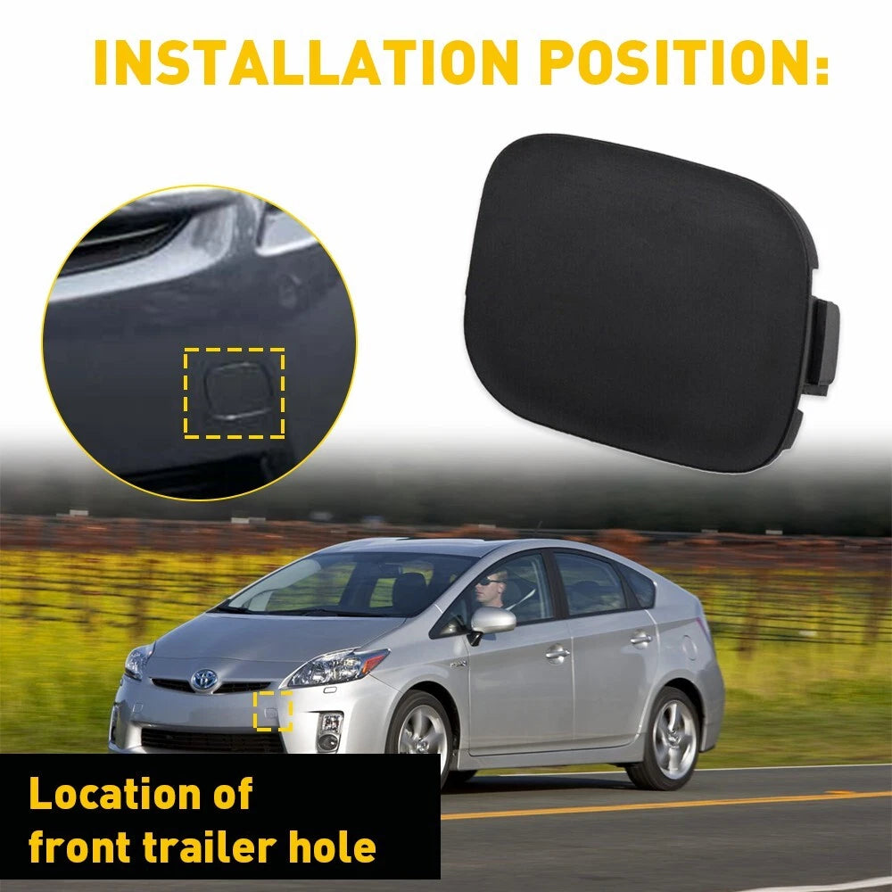 Set of 2 Tow Hook Eye Caps for Toyota Prius (2010–2011)