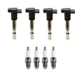 Set of 4 Denso Ignition Coils for U-Groove Conventional (Gap 0.040)
