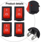 Set of 4 Stop Switches for BG55 BG65 BG85 FS55 FS46 FS45 BT45 (Compatible)
