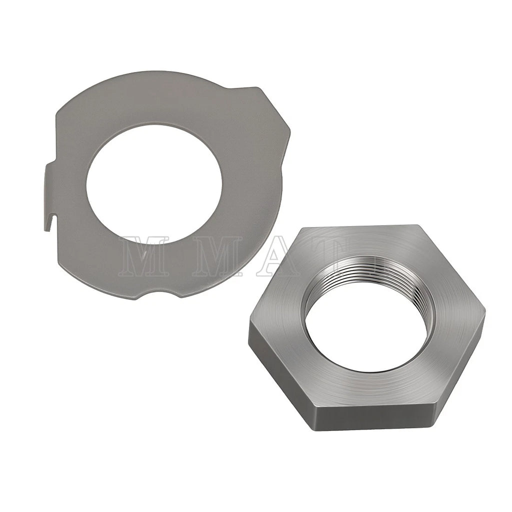 Clutch Basket Nut & Lock Washer for Yamaha Banshee YFZ350 (1987–2006) RZ350 (1984–1985)