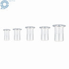 150 Pieces Rivet Nut Kit for Standard Inch SAE Applications
