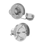 38mm Fill Port for RV Yacht Boat Marine Fuel and Water Use (316 Stainless Steel)