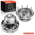 2X Front Wheel Hub & Bearing Assembly for Chevy Express 3500 (2003–2017)