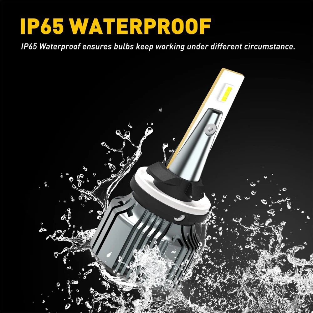 2X 881 LED Fog Light Bulbs for Driving (6000K Xenon White)
