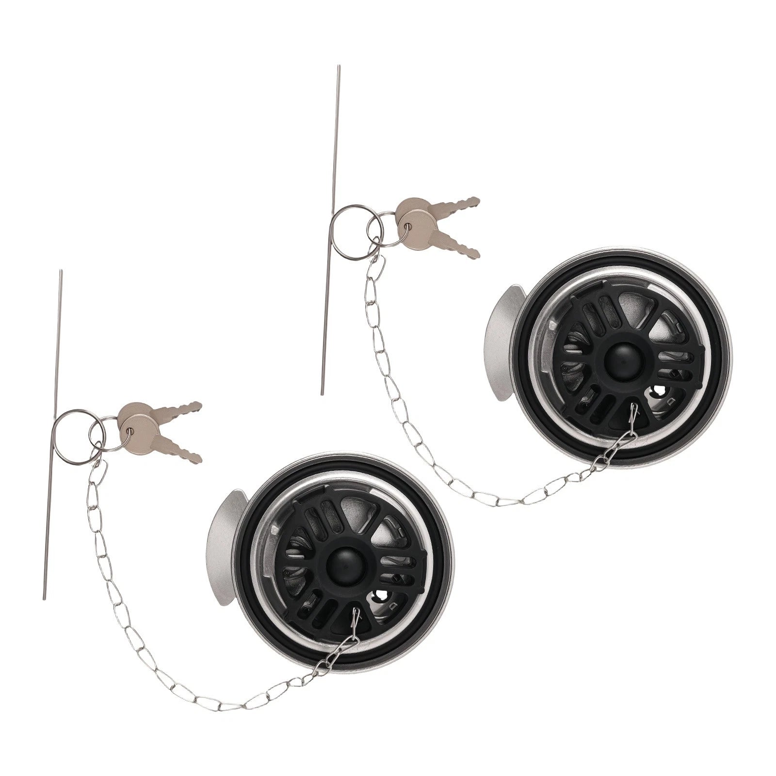 Anti-Theft Lock for Peterbilt 378 379 384 385 (1987–2015) 4" Diameter