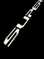 Tailgate Insert Letters for 2025 Ford Super Duty Platinum
