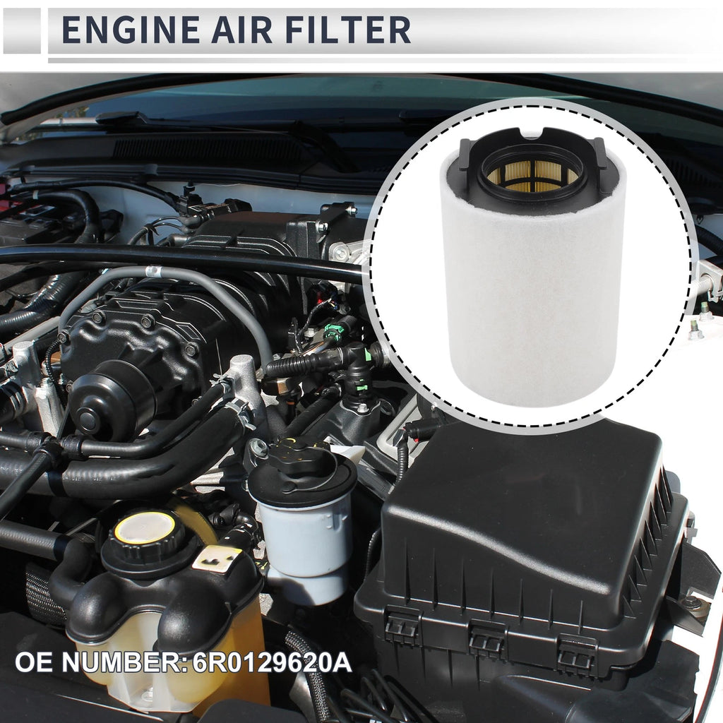Car Engine Air Filter No. 6R0129620A for Audi A1 (2011–2018) 1 Pc