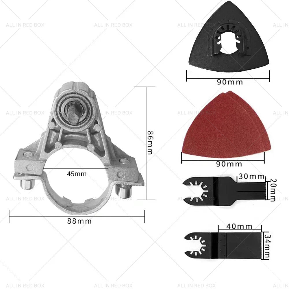 Angle Grinder 100 Conversion Kit for Oscillating Multitool Adapter