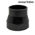 Air Intake Filter System Pipe Tube Rubber Connector 76mm-63mm