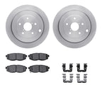Set of 2 Brake Disc and Pad Kits for Subaru Tribeca B9