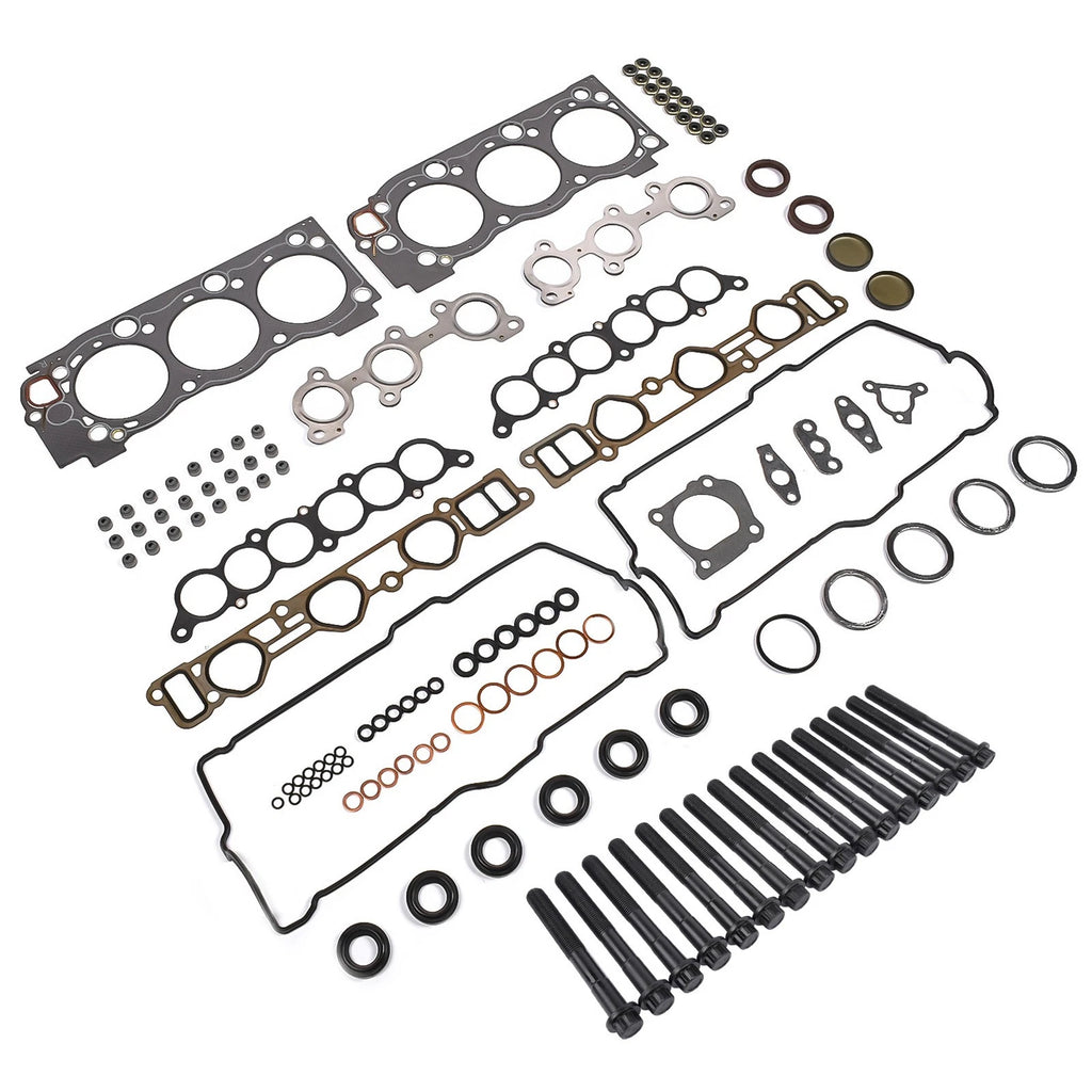 Head Gasket Set w/Bolts for Toyota 4Runner Tacoma Tundra T100 (1995–2004) 5VZFE