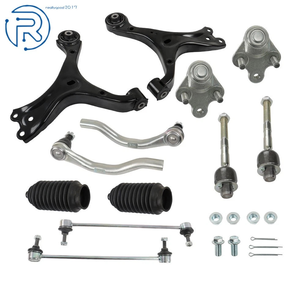 12PCS Front Lower Control Arm Kit for Honda Civic 1.8L (2013–2015)