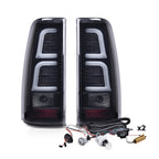 LED Tail Lights for Chevy Silverado GMC Sierra (1999–2006) Black Smoke