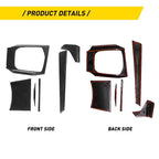 Set of 4 Carbon Fiber Interior Trim Covers for BMW 330i 430i (2020–2022)