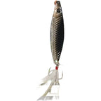 S Shaped Spoon Bait with Treble Hook for Saltwater & Freshwater Fishing