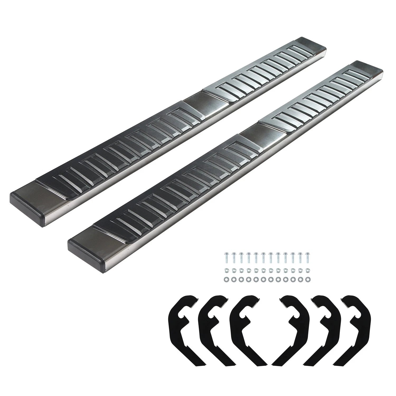 6 Inch Running Boards for Chevy Silverado/GMC Sierra (2019–2025)