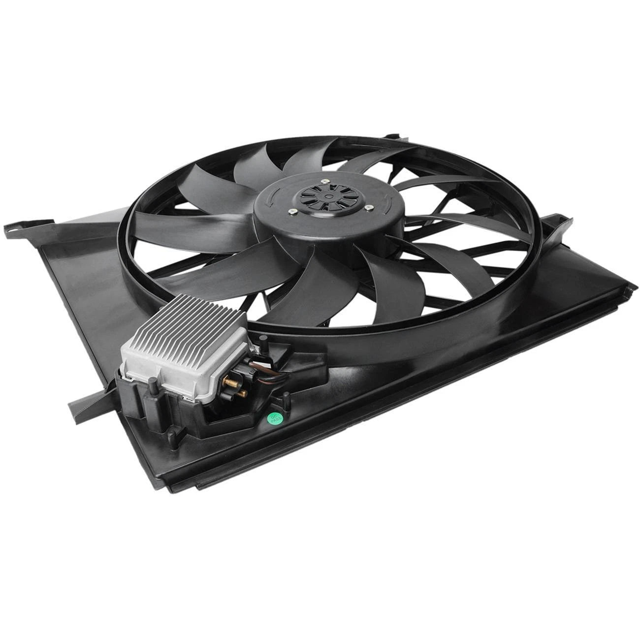 Brushless Radiator Cooling Fan Assembly for Mercedes ML55 AMG (2000-2003)