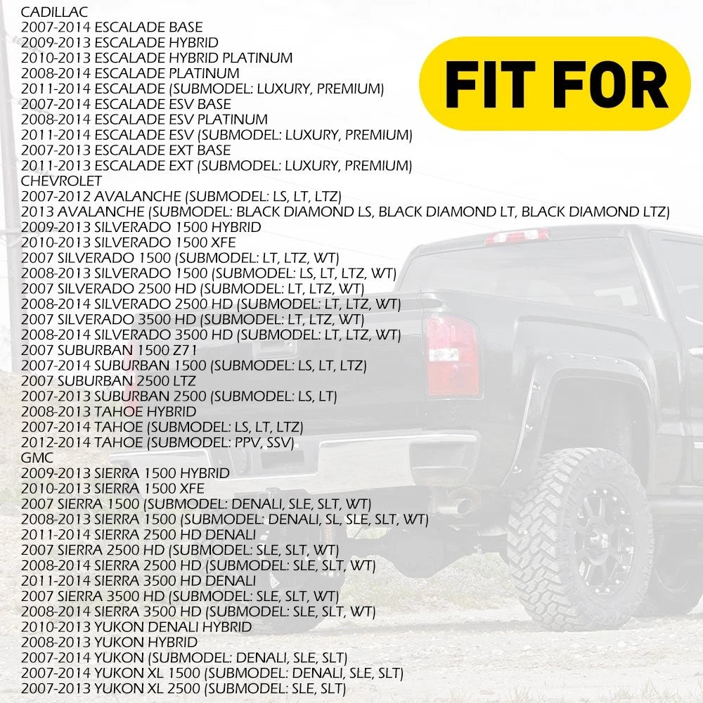 Front Left Lower Door Hinge for Chevrolet Silverado Suburban Sierra Yukon (2007–2014)