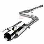 4" Rolled Tip Catback Exhaust Muffler for Honda Prelude H22A4 BB6 (1992–2001)