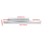 Outer Rocker Panel for Chevrolet Silverado Sierra 2 Door (2007–2013)