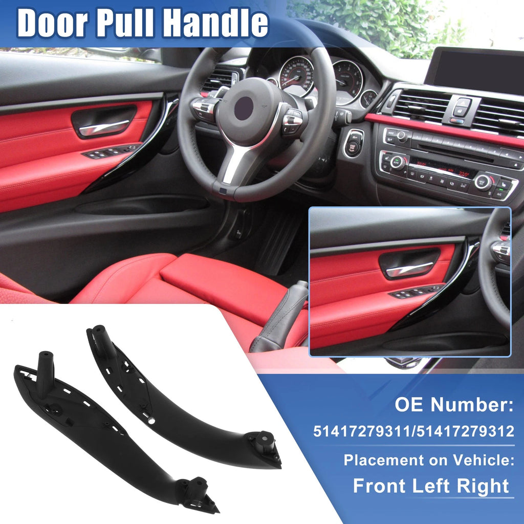 1 Pair Interior Door Handle Pull for BMW 320i (2013–2018)