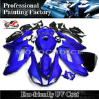 Fairing Kit for Kawasaki Ninja ZX6R (2007–2008) 636 Glossy Blue ABS