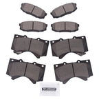 8PCS Ceramic Brake Pad Kit for Toyota Tundra Sequoia (2007-2021)