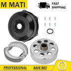 Rear Brake Drum Cover w/Shoes Kit for Honda TRX300 FourTrax 300 (1988–2000)