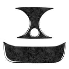 2Pcs Air Vent Outlet Cover Trim for Mercedes Benz C Class W205 (2015–2018) Wood Grain