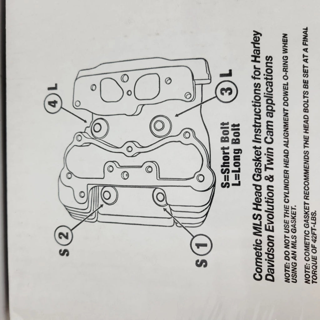 Cometic Primary Gasket & Seal Kit for Harley-Davidson Big Twin (1989–1993) 0934-0742