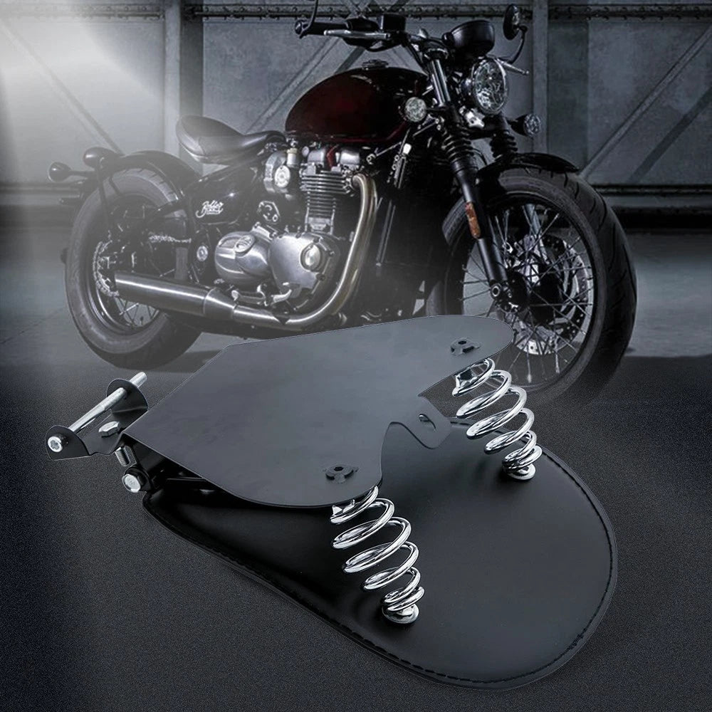Leather Motorcycle Seat Mount Bracket for Harley Yamaha Honda XL883 (1PC)