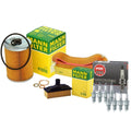 Ignition Tune Up Kit with Mann Filters & NGK Spark Plugs for Mercedes W126 (1986–1991)