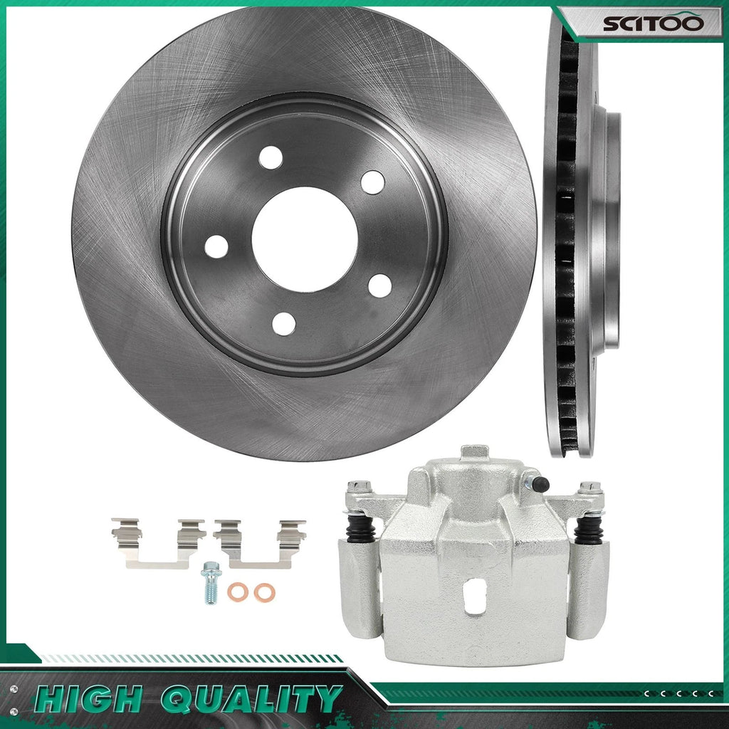 Front Pair Disc Brake Calipers for Chevrolet Malibu (2004–2012)