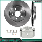 Front Pair Disc Brake Calipers for Chevrolet Malibu (2004–2012)
