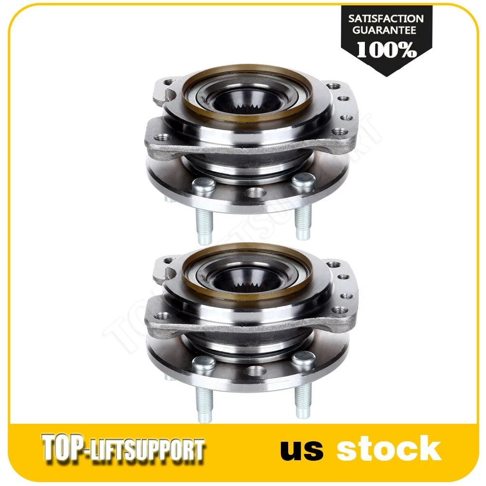 2X Front Wheel Bearing and Hub Assembly for Chevy Monte Carlo, Pontiac Grand Prix