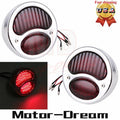 Pair Chrome Taillights for Harley Model A